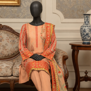 Printed Pashmina Shirt Shalwar Dupatta